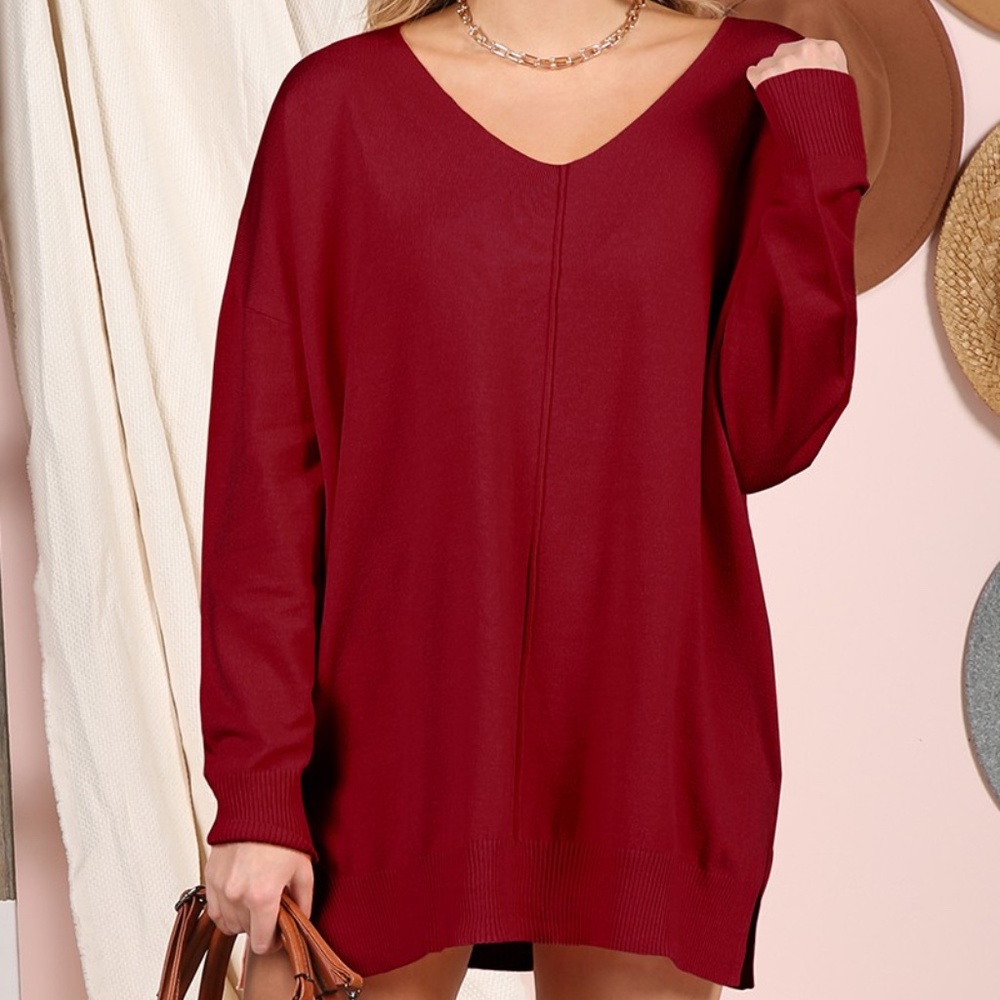 The Poinsettia Sweater